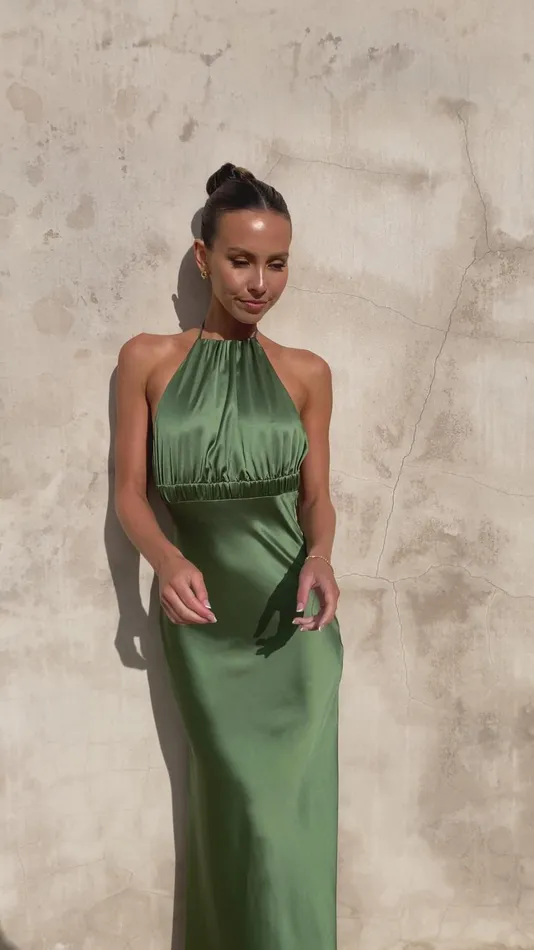Billy J Dresses Women Soko Maxi Dress 8211 Olive
