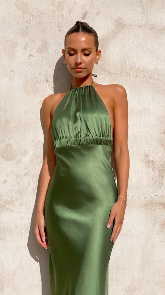Billy J Dresses Women Soko Maxi Dress 8211 Olive