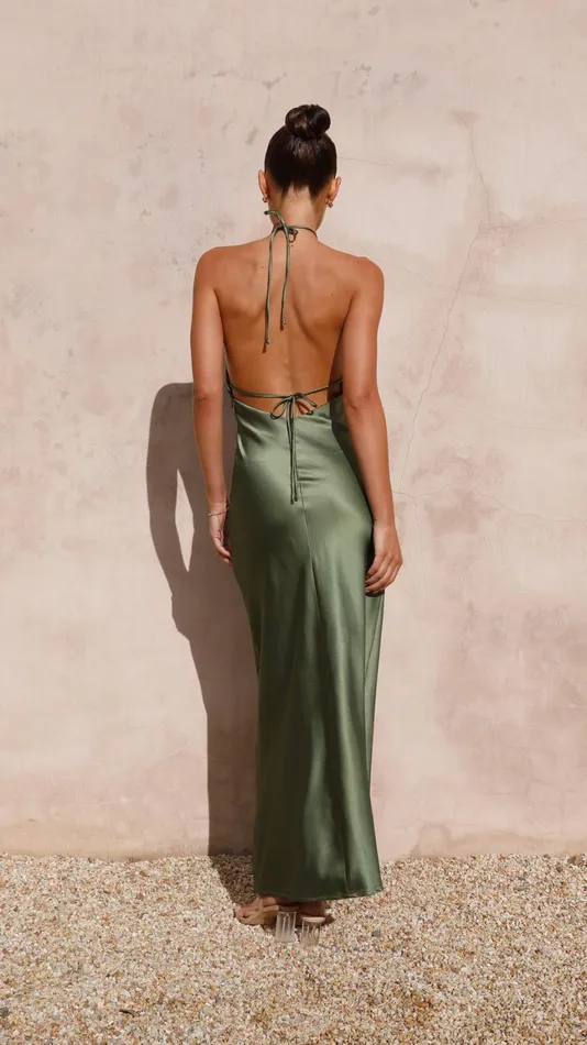Billy J Dresses Women Soko Maxi Dress 8211 Olive