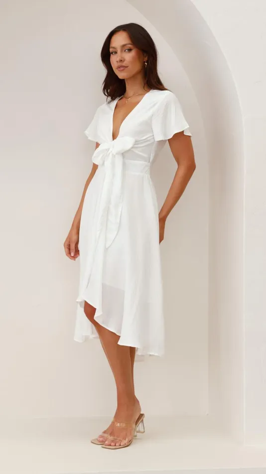 Billy J Dresses Women Sunny Daze Dress 8211 White