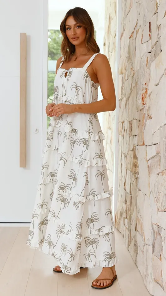 Billy J Dresses Women Zaide Maxi Dress 8211 Bangalow Print