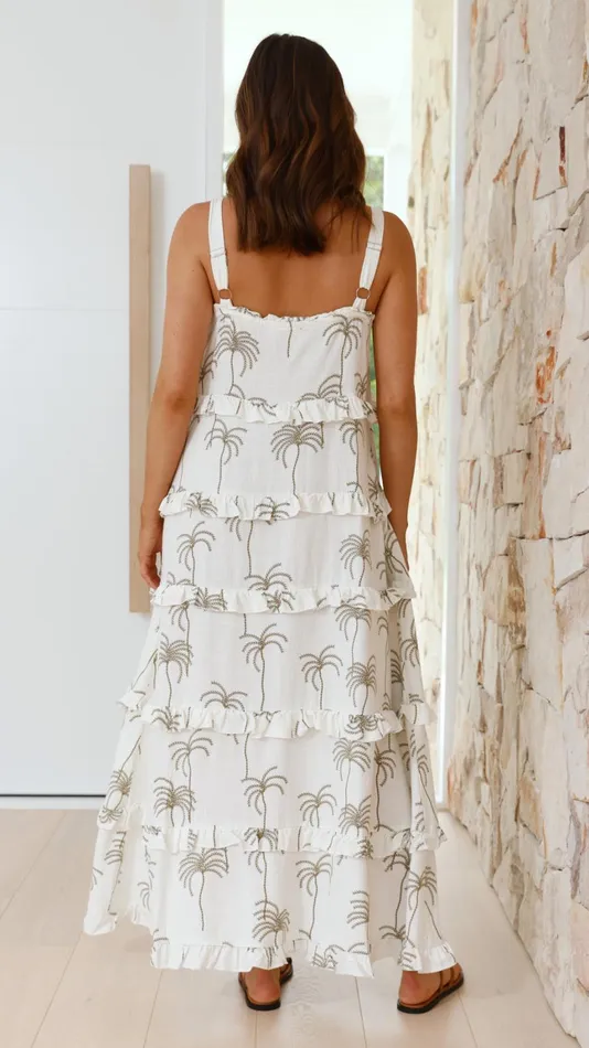 Billy J Dresses Women Zaide Maxi Dress 8211 Bangalow Print