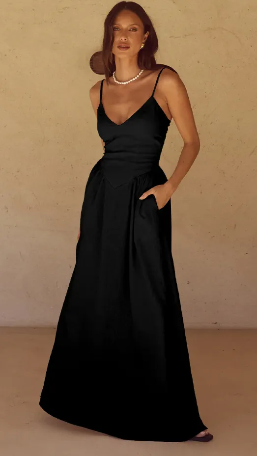 Billy J Dresses Women Zephy Maxi Dress 8211 Black