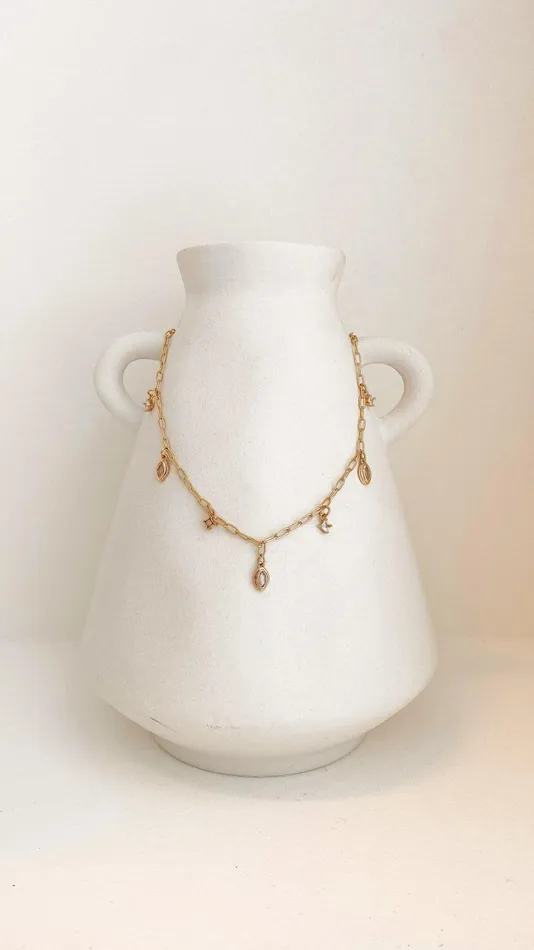 Billy J Necklaces Women Malery Necklace 8211 Gold