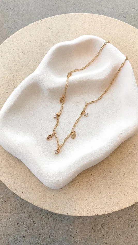 Billy J Necklaces Women Malery Necklace 8211 Gold