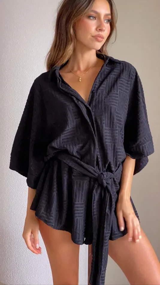 Billy J Rompers Women Angie Playsuit 8211 Black