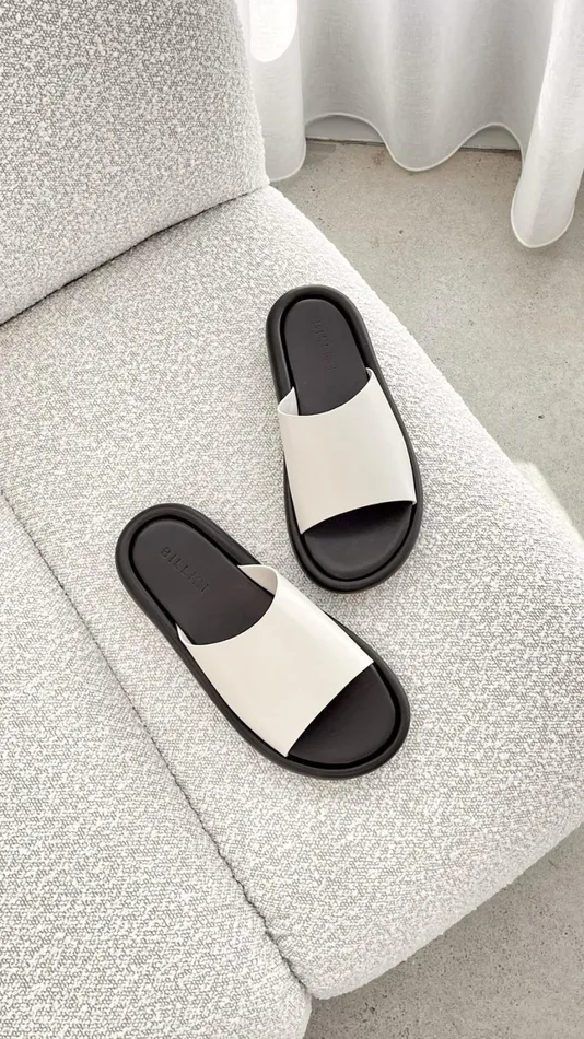 Billy J Sandals and Slides Women Nellie Sandals 8211 Chalk