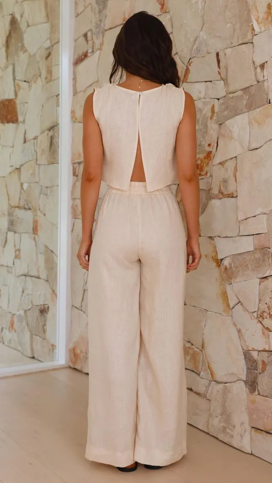 Billy J Sets Women Hadelinde Pants 8211 Cream