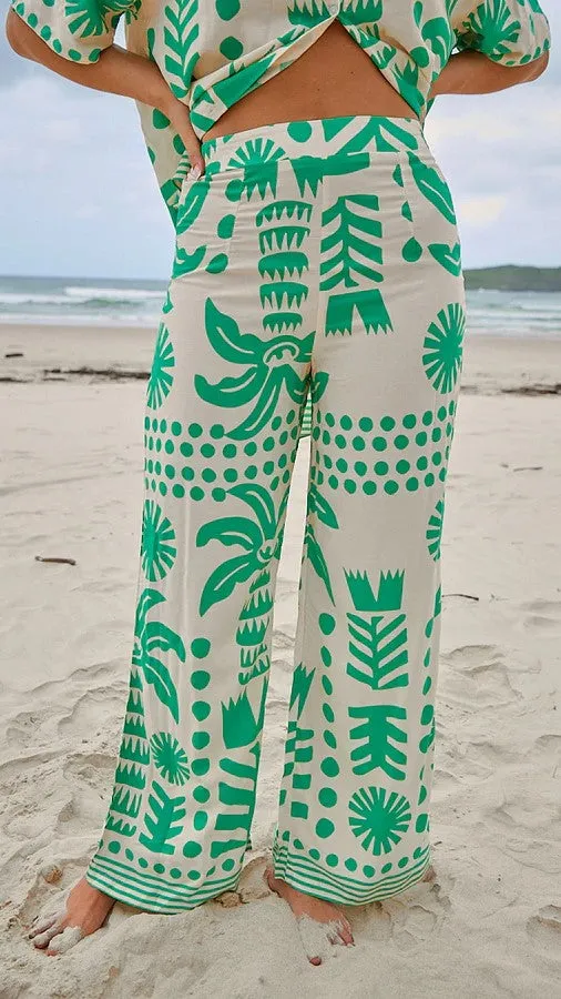 Billy J Sets Women Jax Pants 8211 Nazare Print