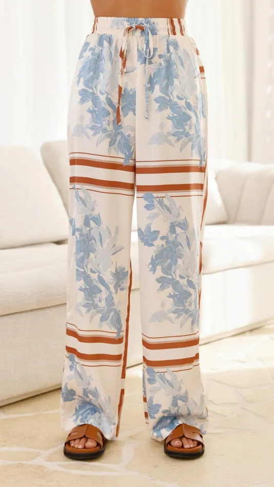 Billy J Sets Women Valene Pants 8211 Amore Print