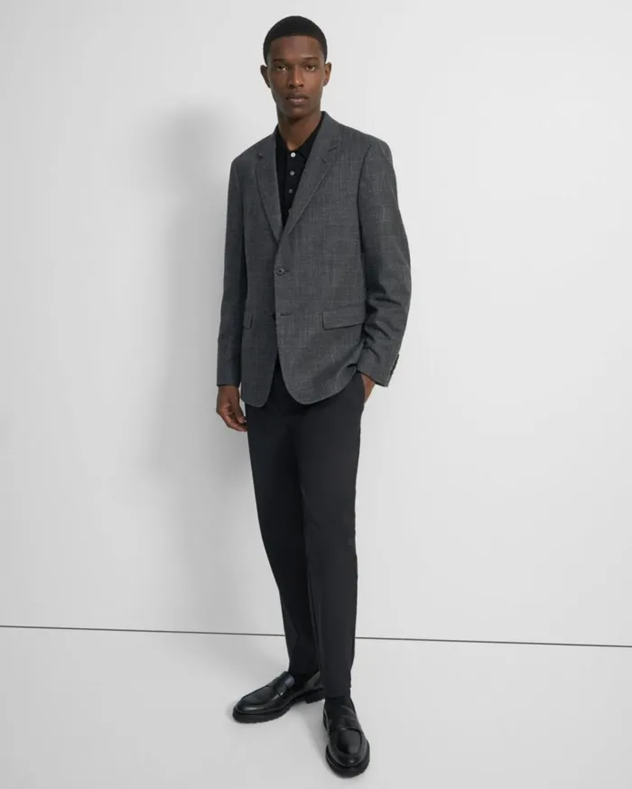 Blazers Jackets Men Theory Chambers Blazer In Checked WoolCotton Pestle Multi Blazers Jackets Men Theory Chambers Blazer In Checked WoolCotton Pestle Multi