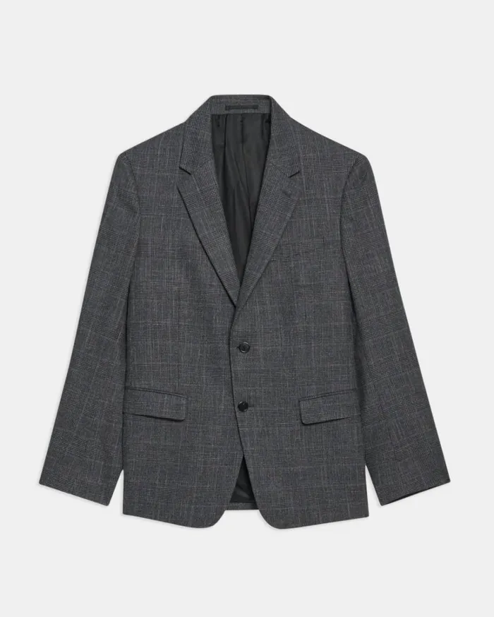 Blazers Jackets Men Theory Chambers Blazer In Checked WoolCotton Pestle Multi Blazers Jackets Men Theory Chambers Blazer In Checked WoolCotton Pestle Multi