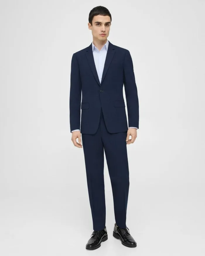Blazers Jackets Men Theory Kanan Blazer In Textured Gabardine Baltic Blazers Jackets Men Theory Kanan Blazer In Textured Gabardine Baltic