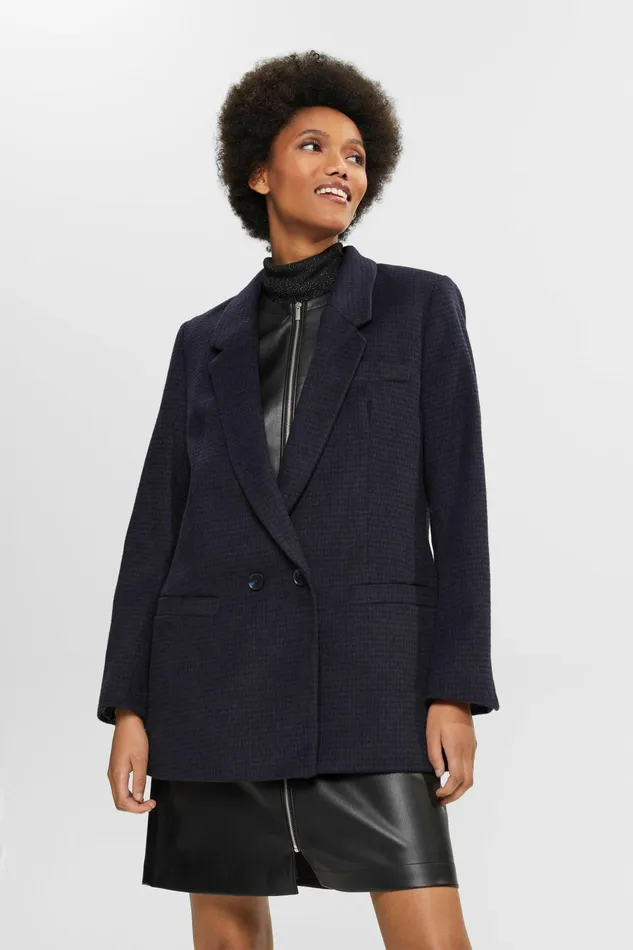 Blazers Women Esprit Pepita Blazer Navy