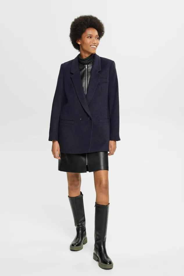 Blazers Women Esprit Pepita Blazer Navy