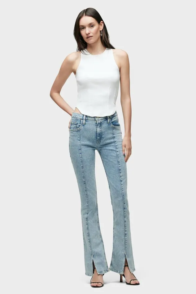 Bootcut Women Hudson Jeans Barbara HighRise Baby Bootcut Jean W Slit Hem Caliber Bootcut Women Hudson Jeans Barbara HighRise Baby Bootcut Jean W Slit Hem Caliber