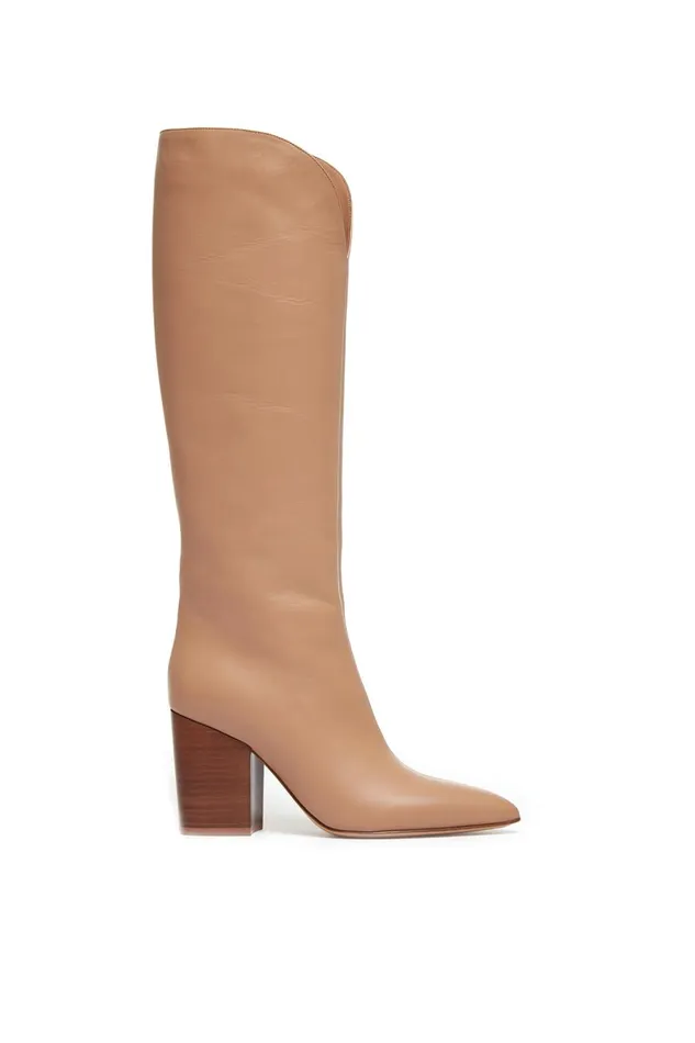 Boots Women Gabriela Hearst Cora Knee High Boot In Camel Leather
