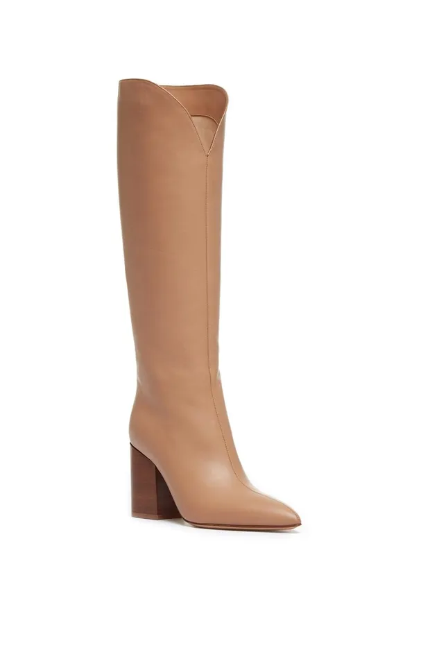 Boots Women Gabriela Hearst Cora Knee High Boot In Camel Leather