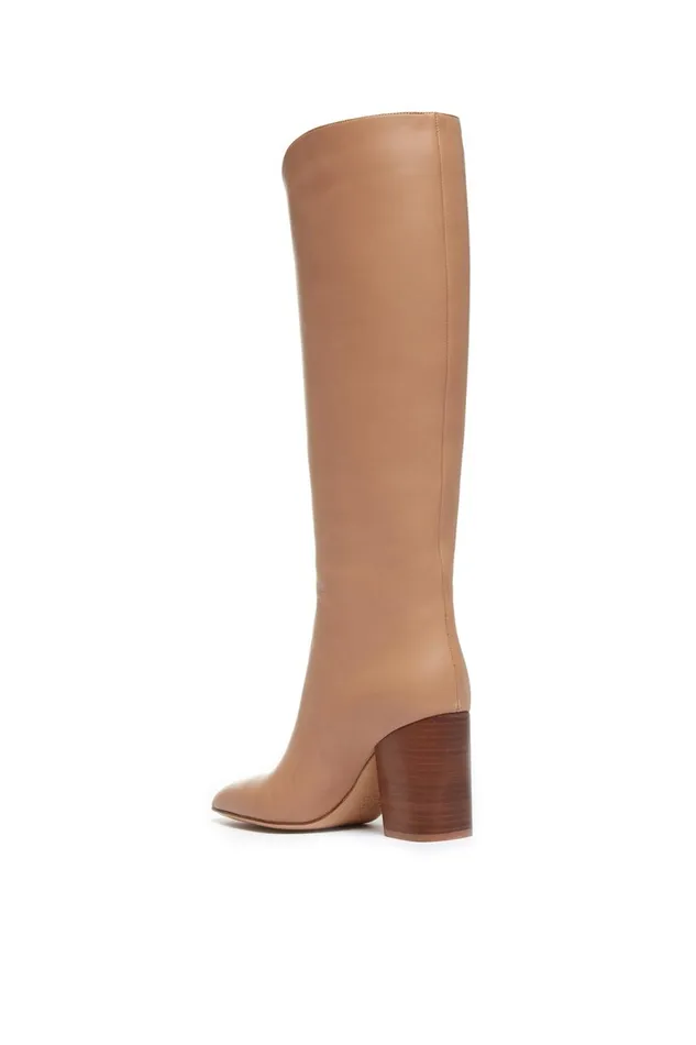 Boots Women Gabriela Hearst Cora Knee High Boot In Camel Leather