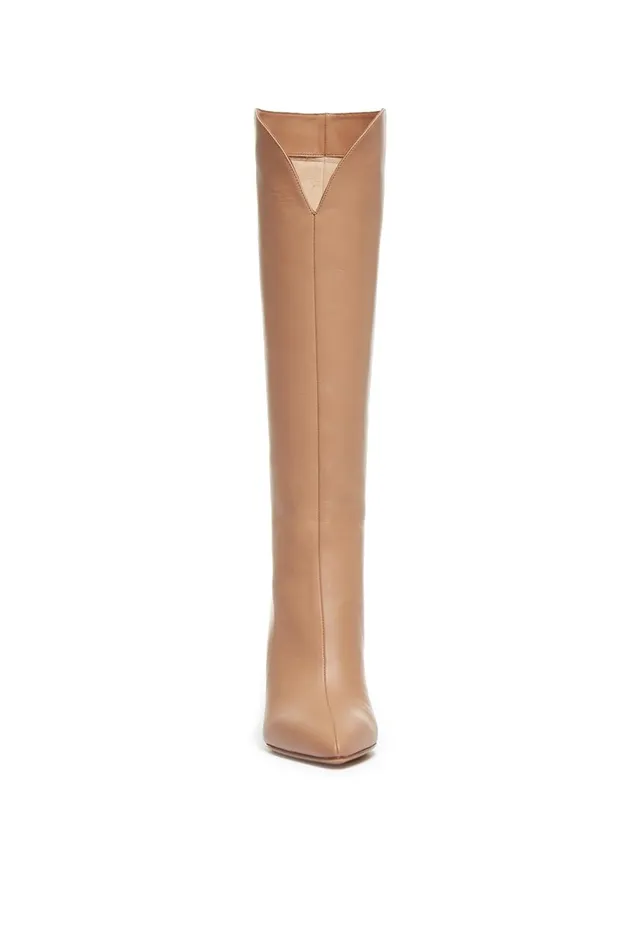 Boots Women Gabriela Hearst Cora Knee High Boot In Camel Leather