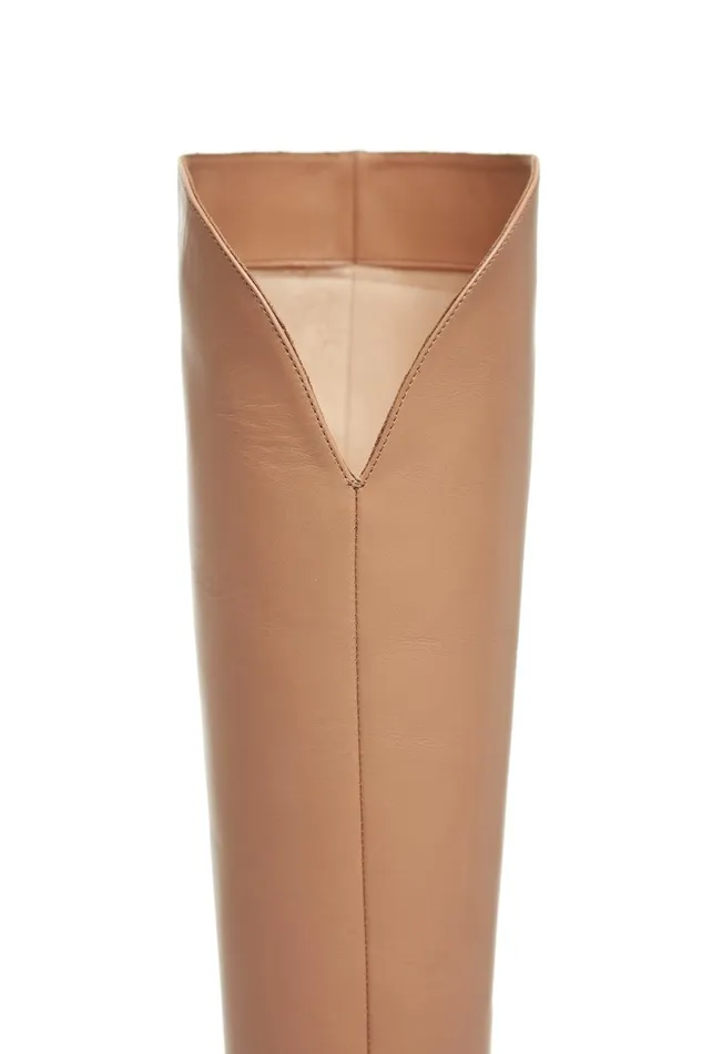 Boots Women Gabriela Hearst Cora Knee High Boot In Camel Leather