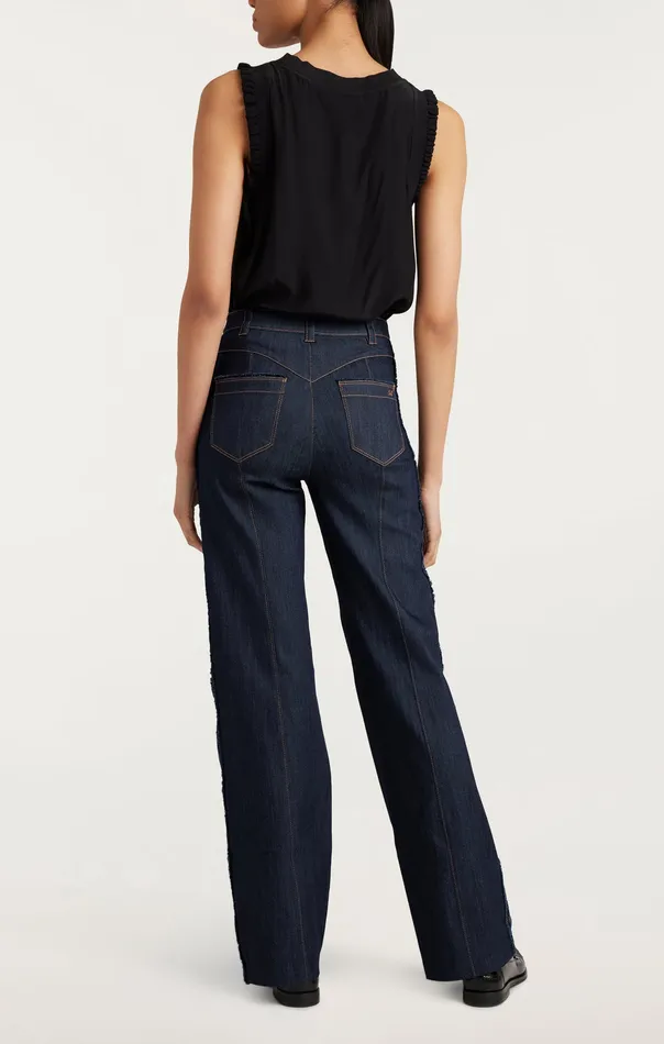 Bottoms Cinq Sept Women Francine Pant Indigo