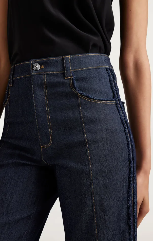 Bottoms Cinq Sept Women Francine Pant Indigo