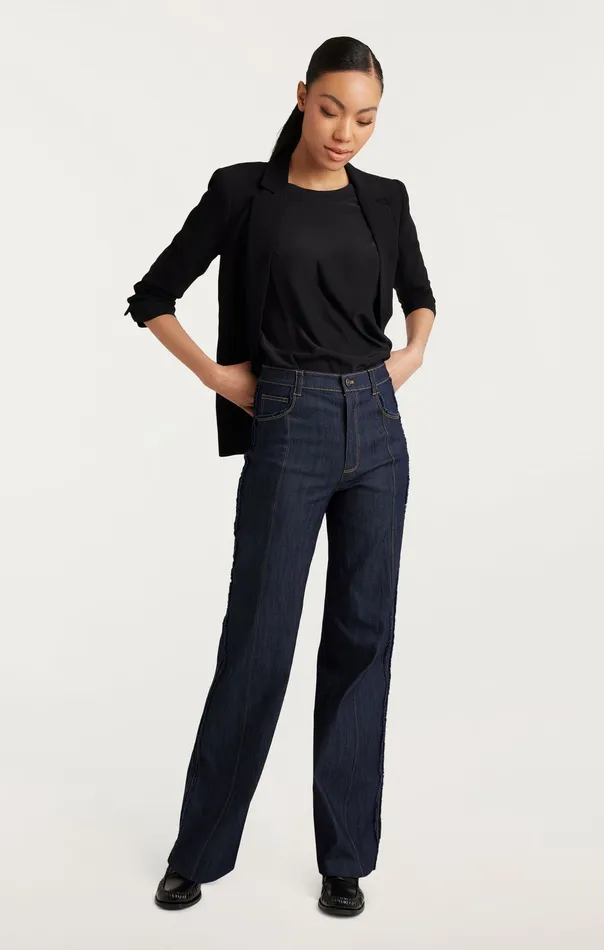 Bottoms Cinq Sept Women Francine Pant Indigo