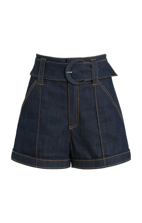 Bottoms Denim Aldi Short Indigo 8211 Cinq Sept Women
