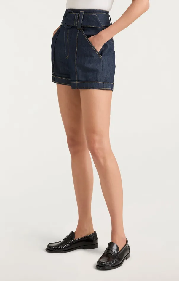 Bottoms Denim Aldi Short Indigo 8211 Cinq Sept Women