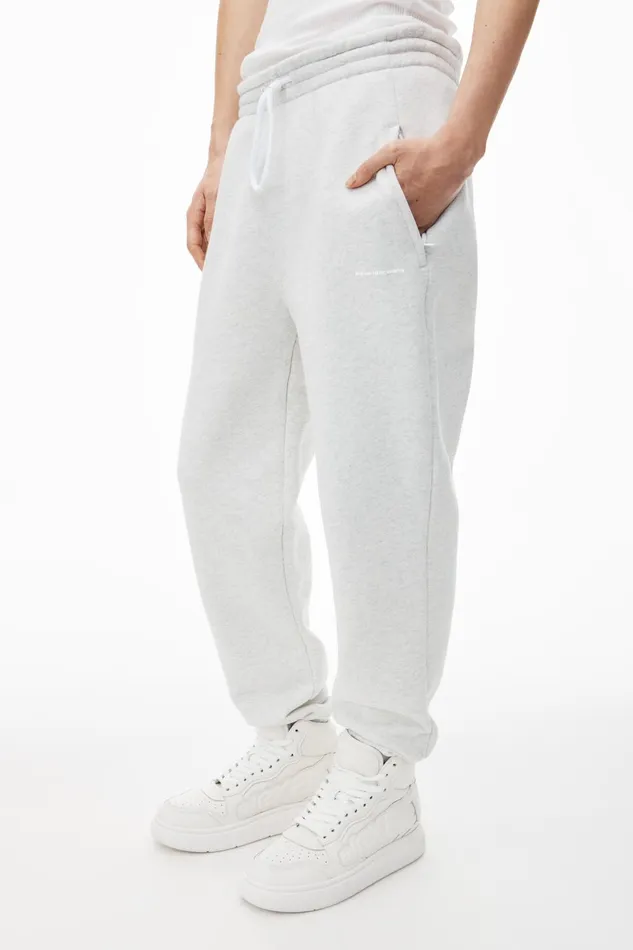 Bottoms MenWomen Alexander Wang Sweatpant In Dense Fleece