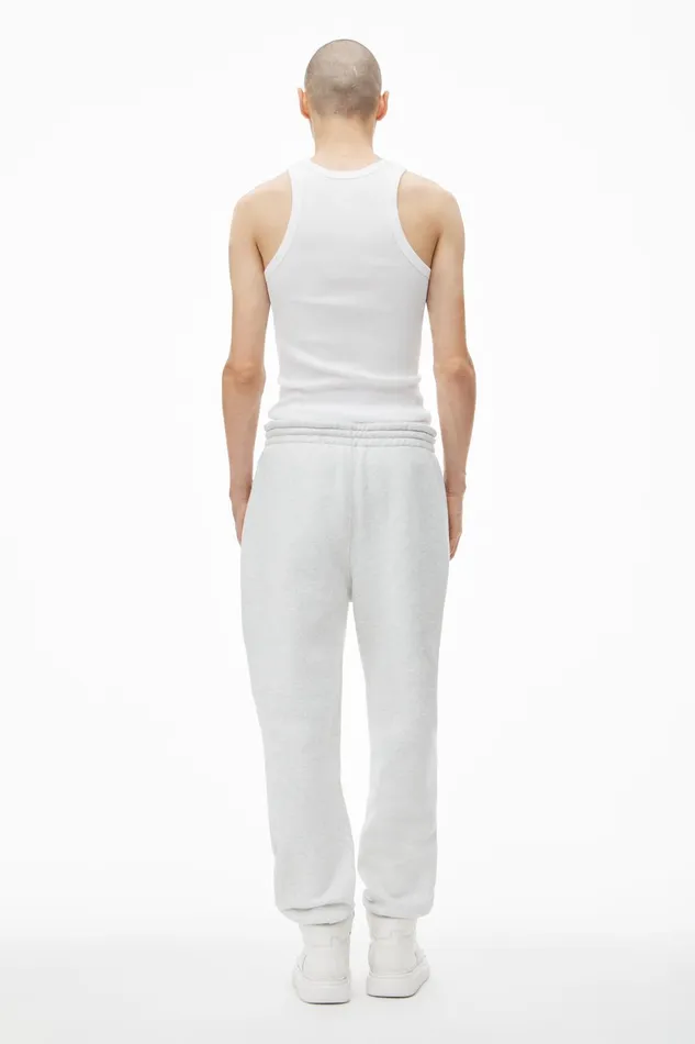 Bottoms MenWomen Alexander Wang Sweatpant In Dense Fleece