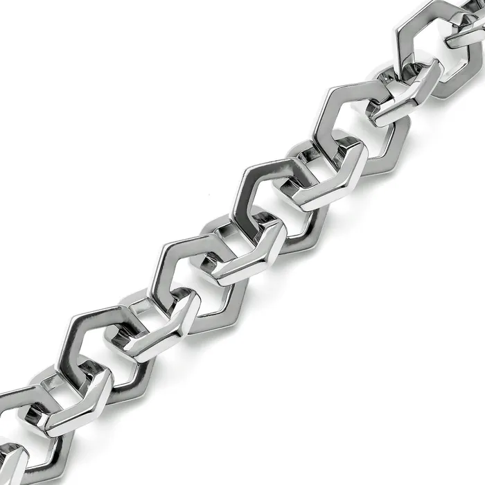 Bracelets Honeycomb Silver Link Bracelet 8211 Olivia Burton Women