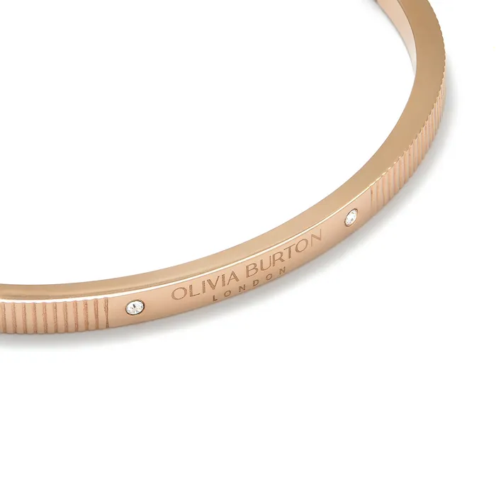 Bracelets Linear Carnation Gold Bangle Olivia Burton Women