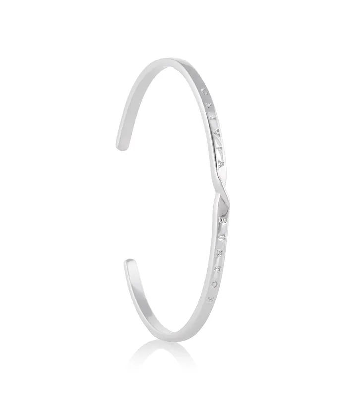 Bracelets Women Silver Twist Bangle Olivia Burton Bracelets Women Silver Twist Bangle Olivia Burton