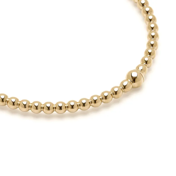 Bracelets Women Vintage Bead Gold Hinged Bracelet Olivia Burton