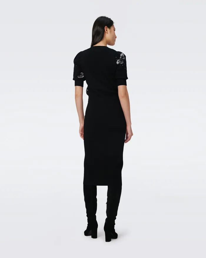 Calandre Knit Skirt Black Women DVF Skirts Calandre Knit Skirt Black Women DVF Skirts