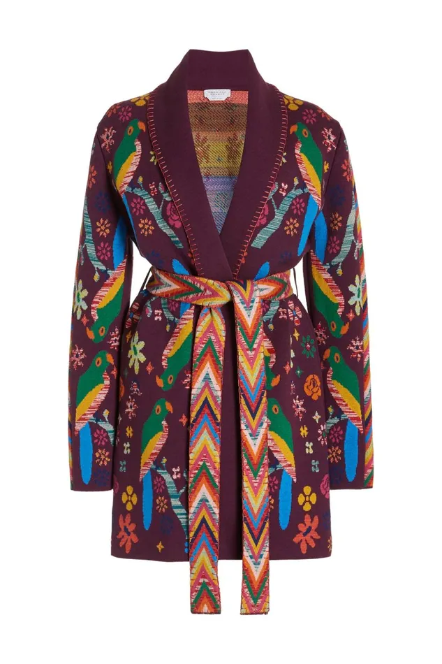 Cardigans Women Gabriela Hearst Margot Knit Cardigan In Multi Merino Wool