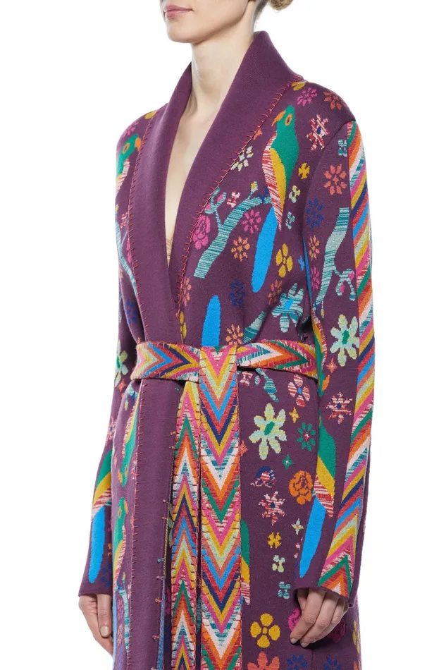 Cardigans Women Gabriela Hearst Margot Knit Cardigan In Multi Merino Wool