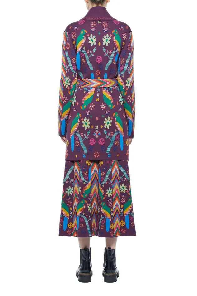 Cardigans Women Gabriela Hearst Margot Knit Cardigan In Multi Merino Wool