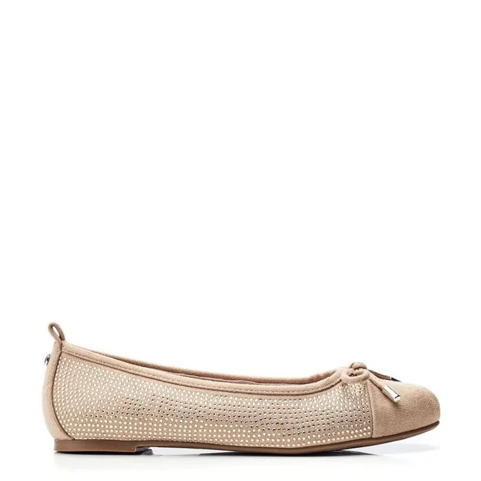 Casual Shoes Women Moda In Pelle Frieda Taupe Alcantara