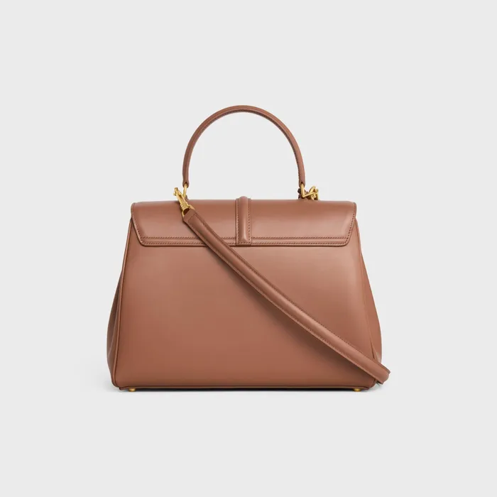 Celine 16 Classique 16 Bag In Satinated Calfskin 8211 Bronze 8211 Women Celine 16 Classique 16 Bag In Satinated Calfskin 8211 Bronze 8211 Women