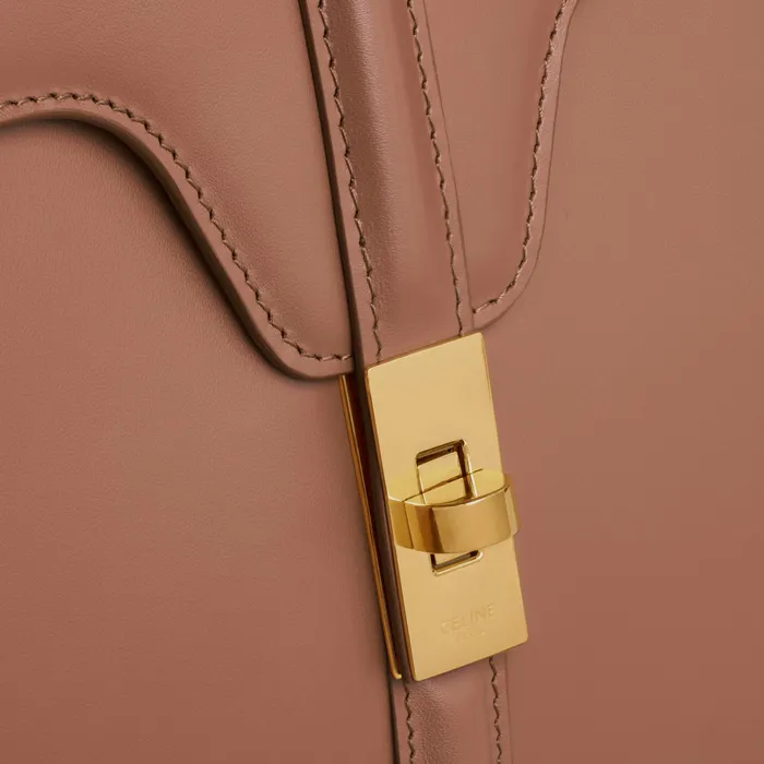 Celine 16 Classique 16 Bag In Satinated Calfskin 8211 Bronze 8211 Women Celine 16 Classique 16 Bag In Satinated Calfskin 8211 Bronze 8211 Women