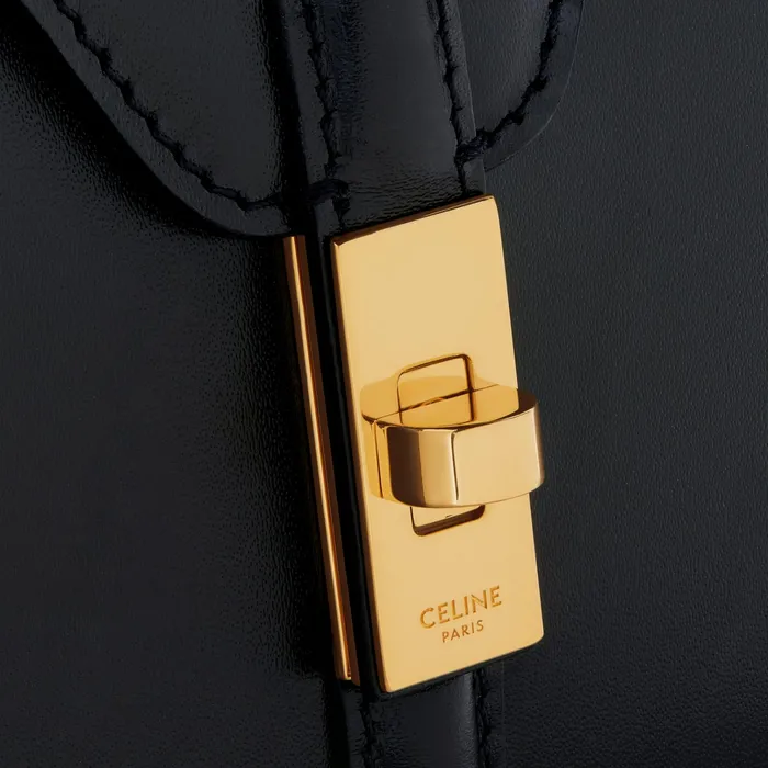Celine 16 MINI 16 In Satinated Calfskin 8211 Black 8211 Women Celine 16 MINI 16 In Satinated Calfskin 8211 Black 8211 Women