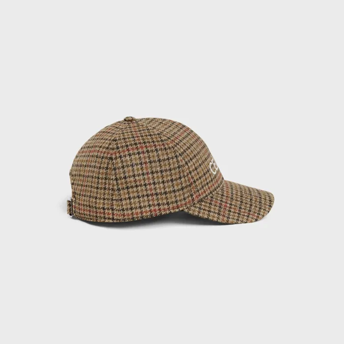 Celine Hats And Soft Accessories Celine Baseball Cap In Wool 8211 Camel Brick 8211 Men