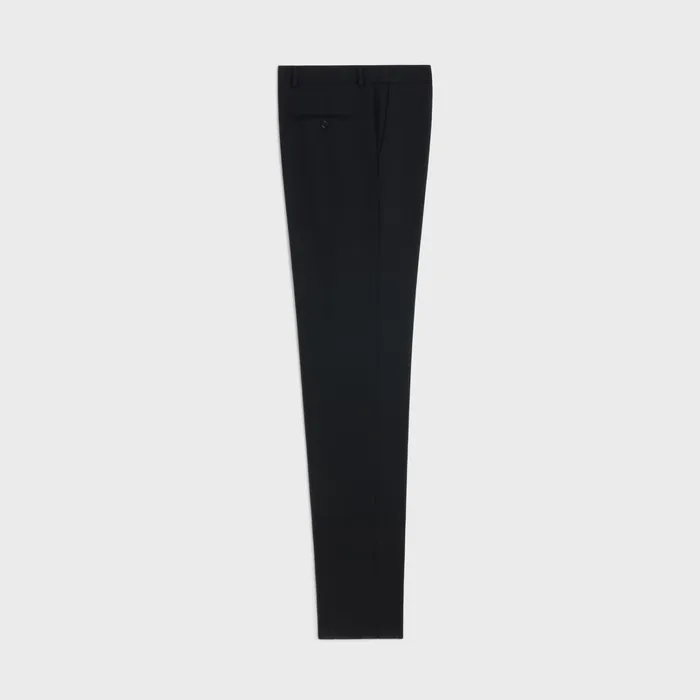 Celine Jackets and Trousers CLASSIC PANTS IN WOOL GABARDINE 8211 Black 8211 Men