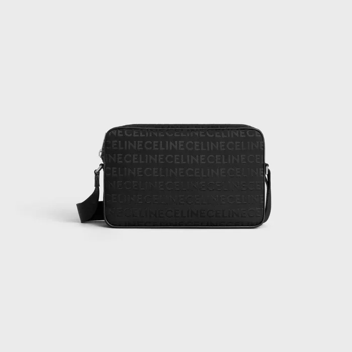 Celine Messenger Bags Medium Messenger Bag In Celine All Over Jacquard 8211 Black 8211 Men Celine Messenger Bags Medium Messenger Bag In Celine All Over Jacquard 8211 Black 8211 Men