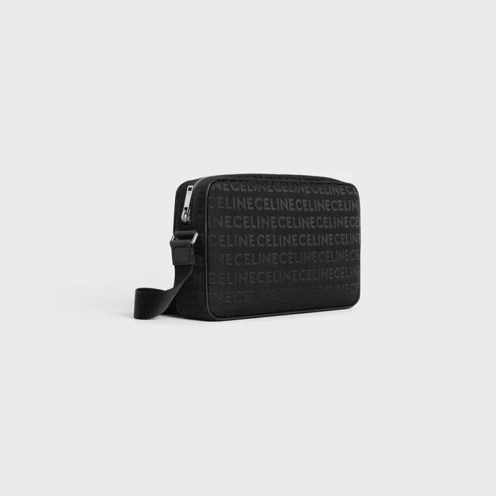 Celine Messenger Bags Medium Messenger Bag In Celine All Over Jacquard 8211 Black 8211 Men Celine Messenger Bags Medium Messenger Bag In Celine All Over Jacquard 8211 Black 8211 Men