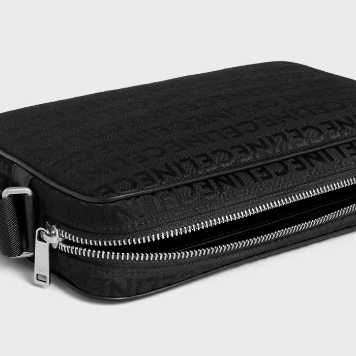 Celine Messenger Bags Medium Messenger Bag In Celine All Over Jacquard 8211 Black 8211 Men Celine Messenger Bags Medium Messenger Bag In Celine All Over Jacquard 8211 Black 8211 Men