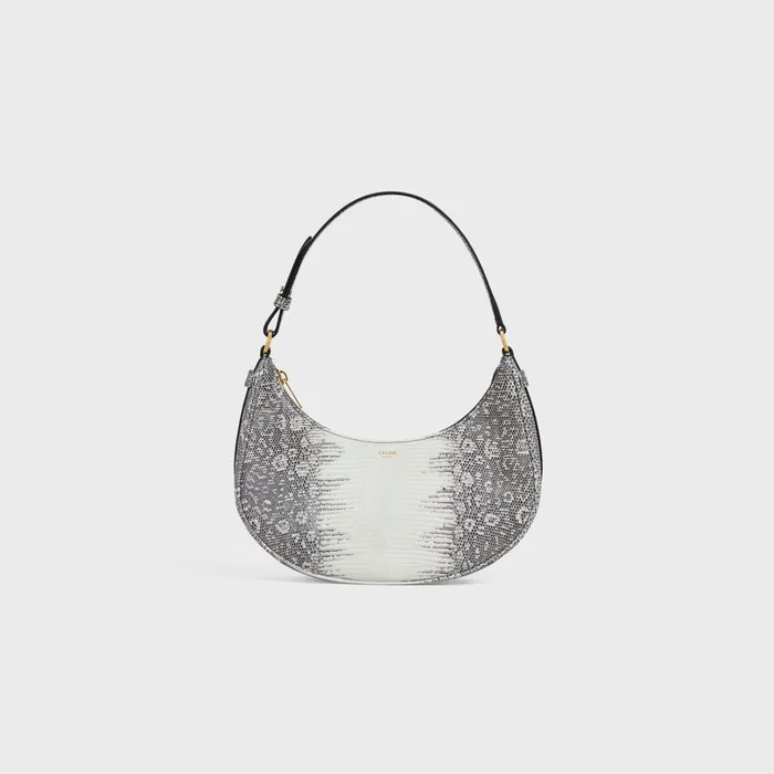 Celine More Lines AVA BELT In LIZARD 8211 Natural 8211 Women
